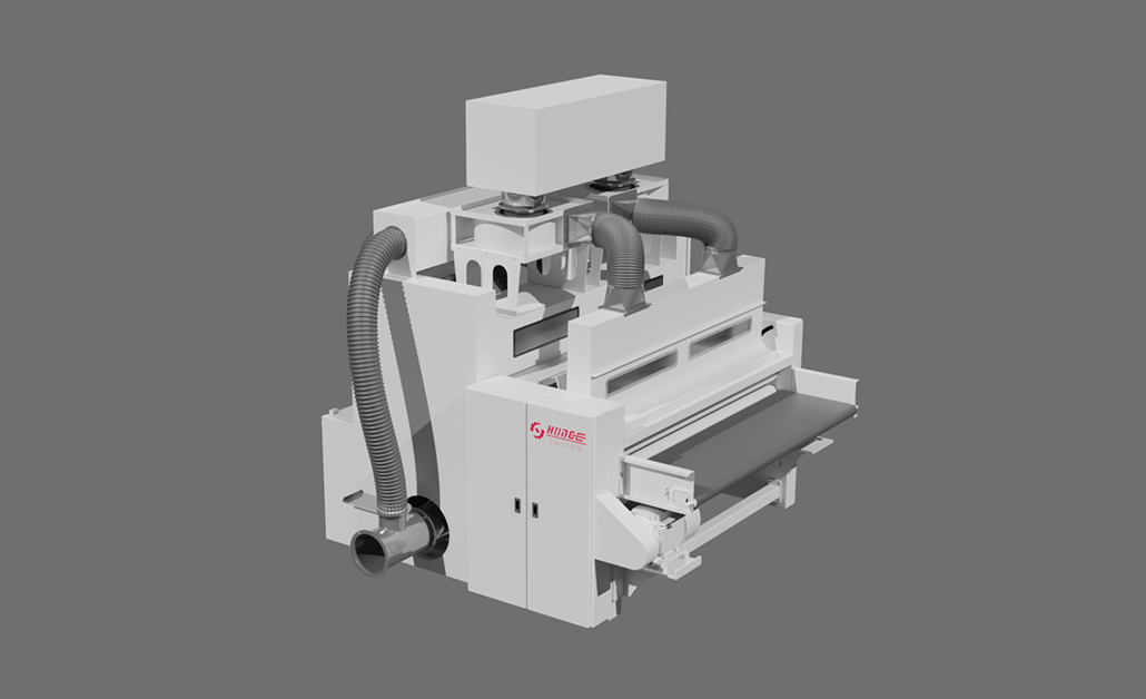 Airlay-, Wickel- und Schneidemaschine
